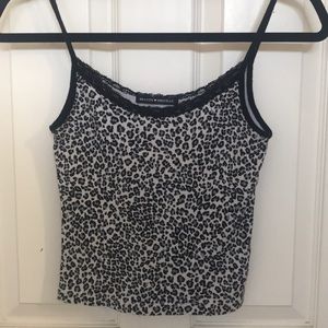 CHEETAH PRINT BRANDY MELVILLE TANK